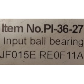 Підшипник кульковий вхідного вала коробки перемикання передач JF015 O-BBG-JF015E JF015EBEARIN